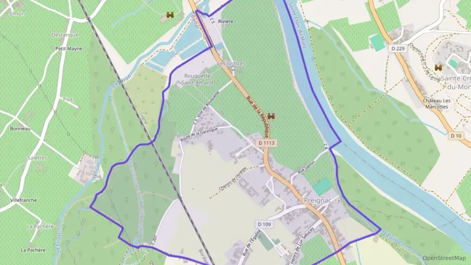 Maison 54 m² deux pieces à vendre à Preignac