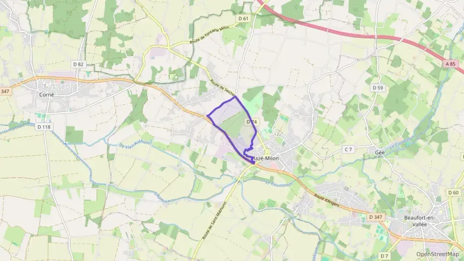 Maison 90 m² trois pièces à vendre à Mazé-Milon