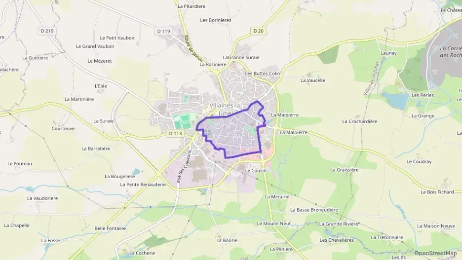 Maison 89 m² cinq pièces à vendre à Villaines-la-Juhel
