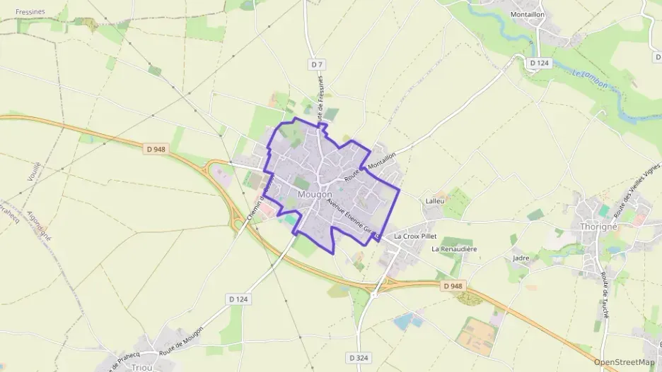 Maison 75 m² trois pièces à vendre à Aigondigné Maison 75 m² trois pièces à vendre à Aigondigné