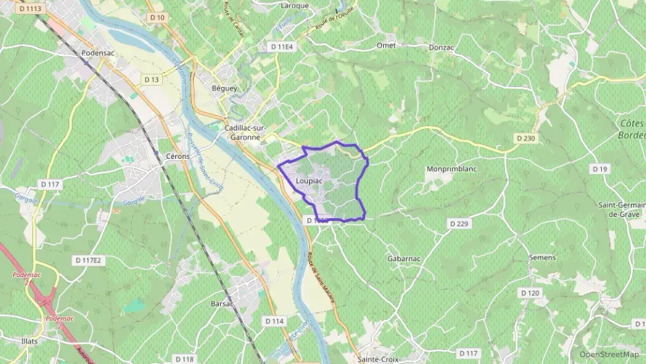 Maison 109 m² quatre pièces à vendre à Loupiac