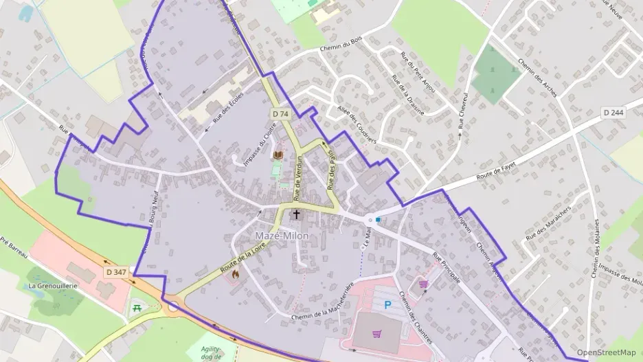 Maison 122 m² cinq pièces à vendre à Mazé-Milon