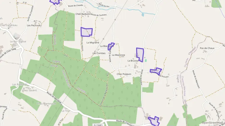 Maison 130 m² quatre pièces à vendre à Chantillac Maison 130 m² quatre pièces à vendre à Chantillac