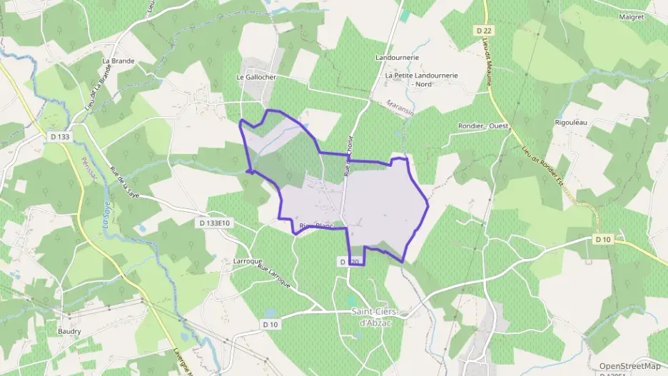 Maison 110 m² cinq pièces à vendre à Saint-Ciers-d`Abzac