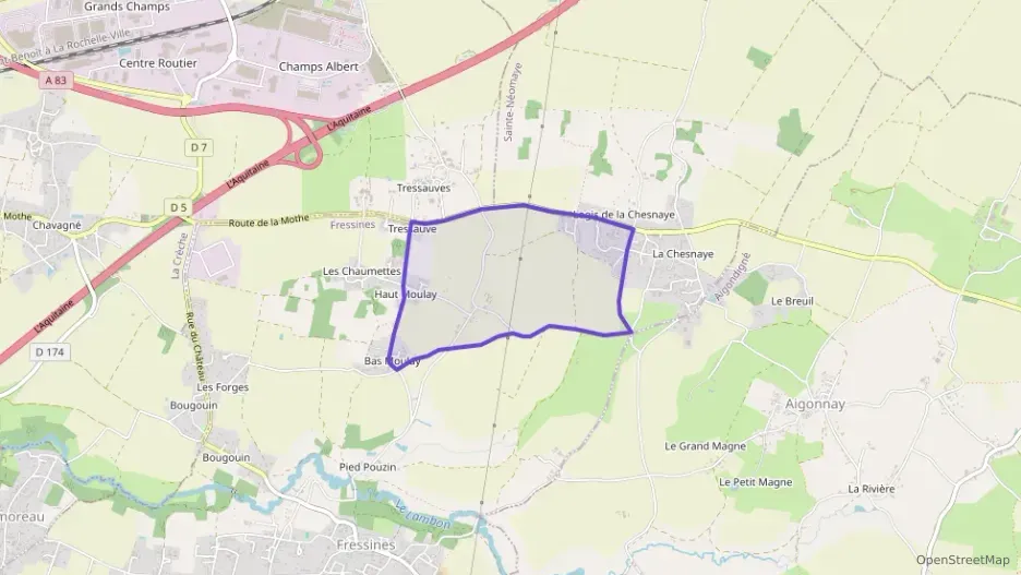 Maison 91 m² quatre pièces à vendre à Fressines Maison 91 m² quatre pièces à vendre à Fressines