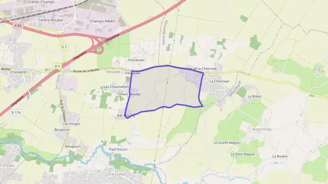 Maison 91 m² quatre pièces à vendre à Fressines