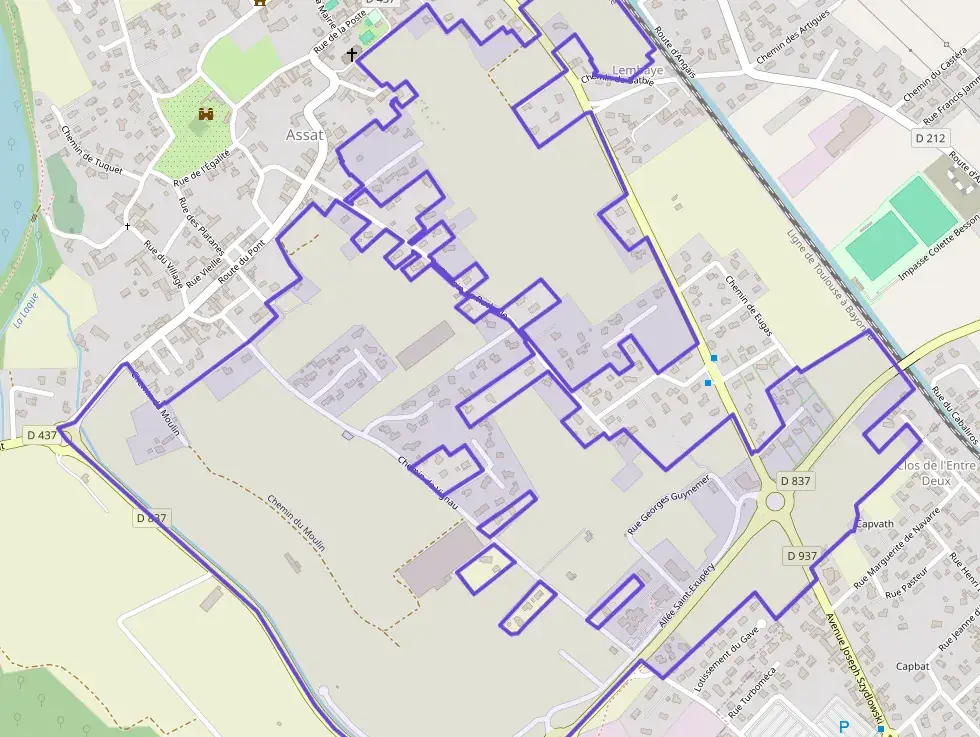 Maison 82 m² quatre pièces à vendre à Assat