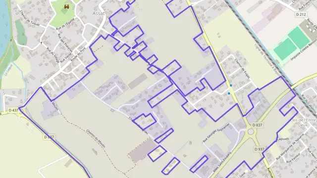 Maison 82 m² quatre pièces à vendre à Assat