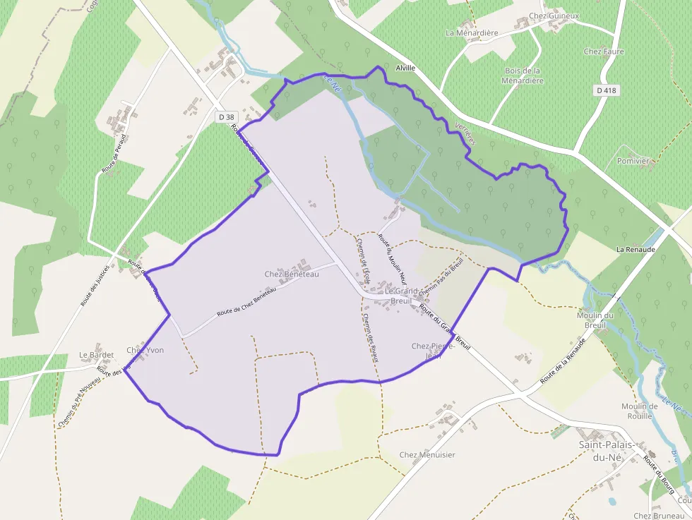 Maison 147 m² quatre pièces à vendre à Saint-Palais-du-Né