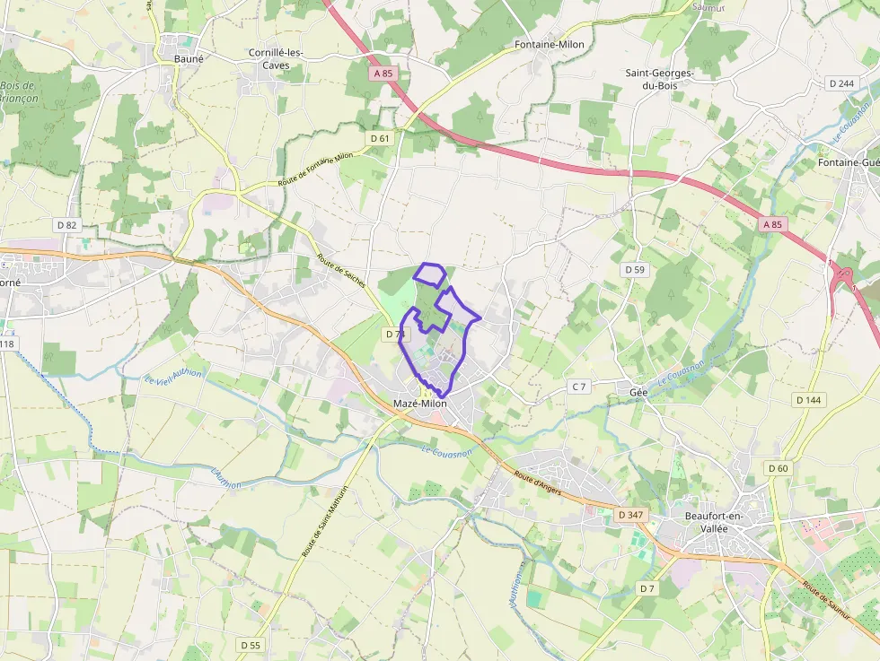 Maison 96 m² trois pièces à vendre à Mazé-Milon