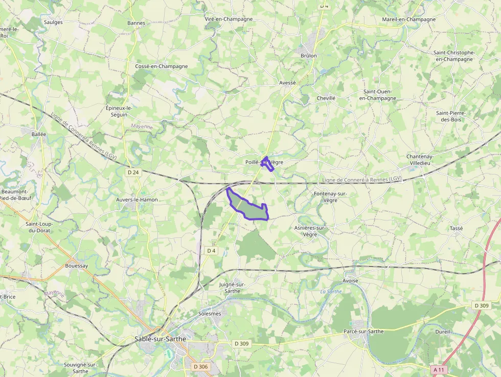 Maison 80 m² deux pieces à vendre à Poillé-sur-Vègre