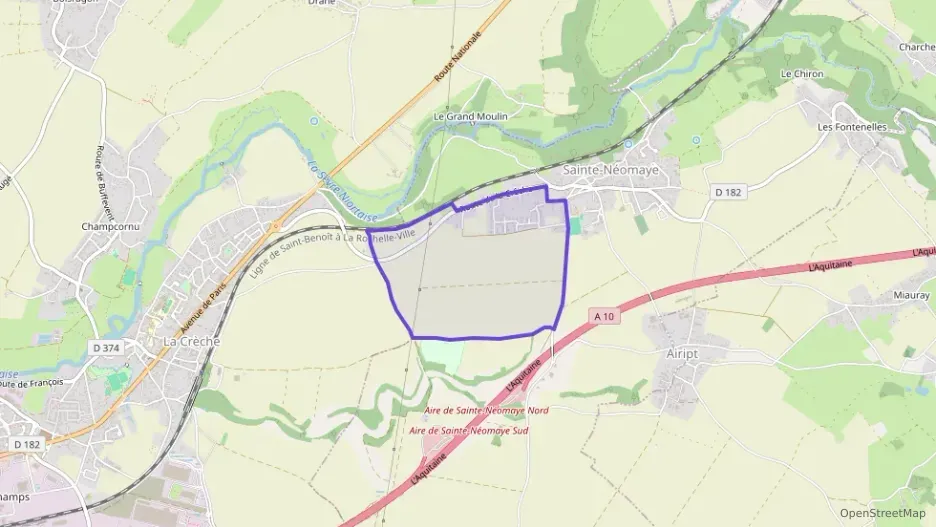 Maison 100 m² cinq pièces à vendre à Sainte-Néomaye Maison 100 m² cinq pièces à vendre à Sainte-Néomaye