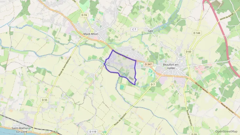 Maison 142 m² six pièces à vendre à Beaufort-en-Anjou