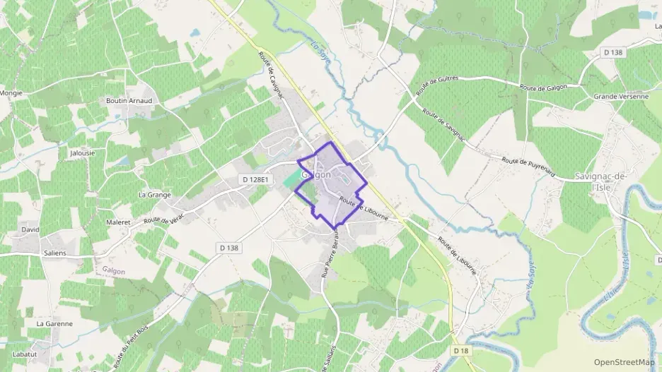 Maison 61 m² trois pièces à vendre à Galgon