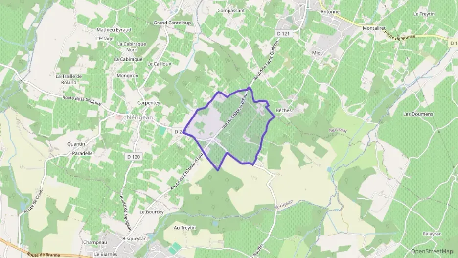 Maison 90 m² trois pièces à vendre à Nérigean