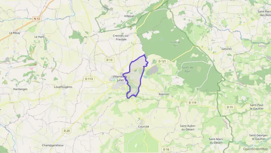 Maison 125 m² cinq pièces à vendre à Villaines-la-Juhel
