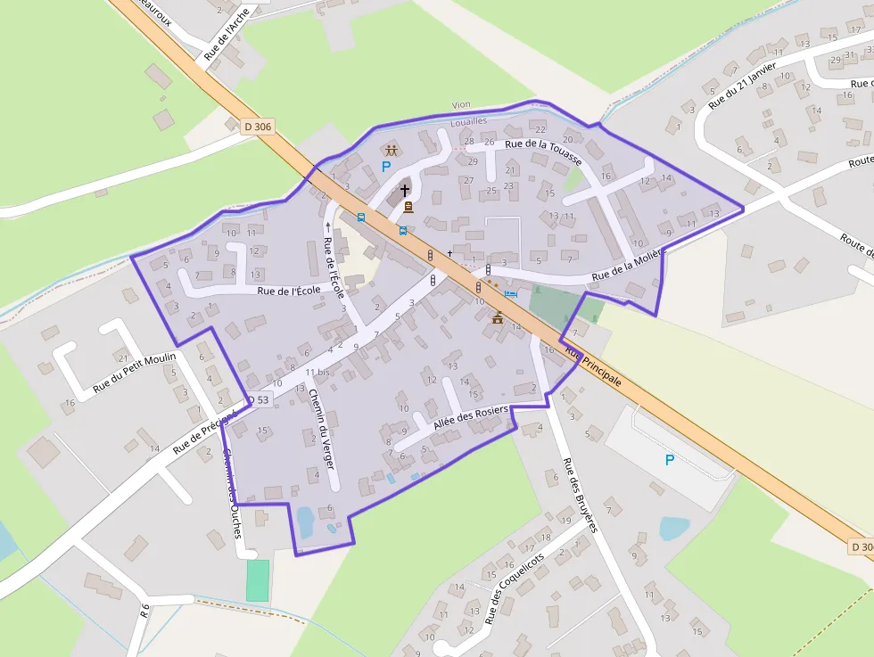 Maison 123 m² quatre pièces à vendre à Louailles