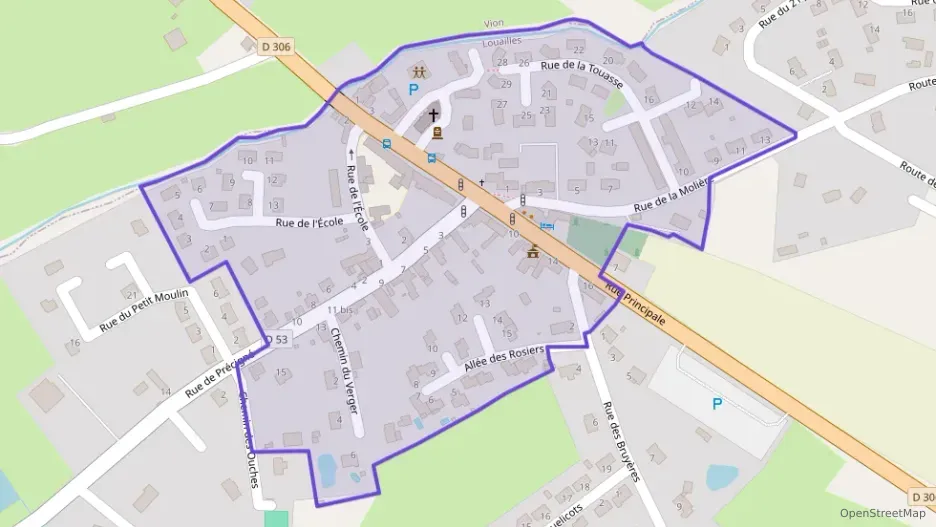 Maison 123 m² quatre pièces à vendre à Louailles Maison 123 m² quatre pièces à vendre à Louailles