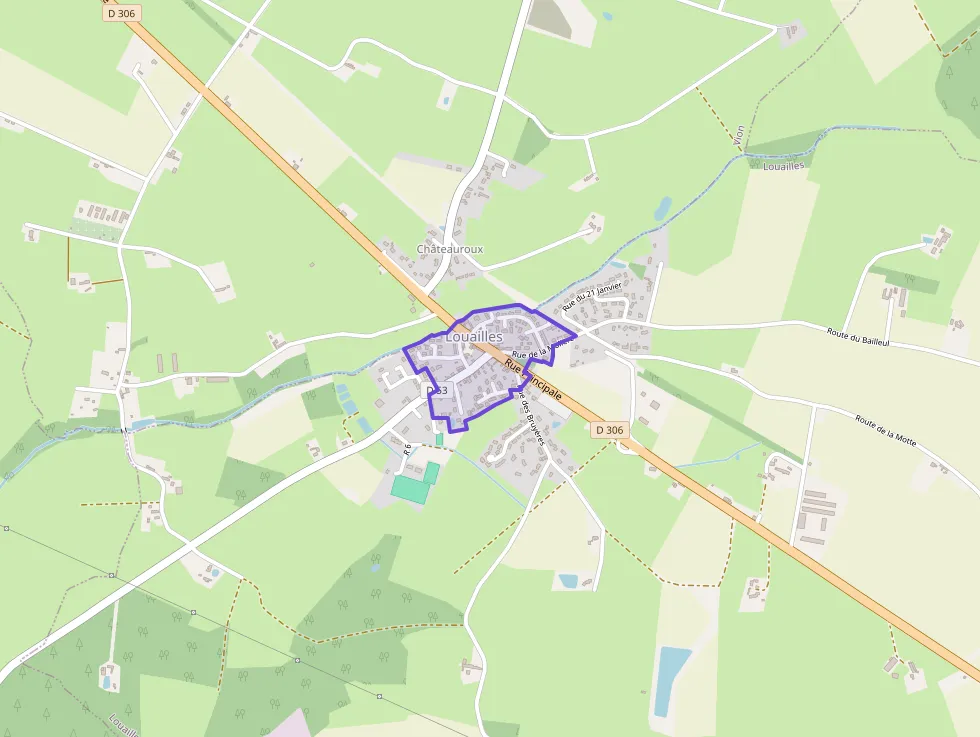 Maison 96 m² 5 pièces à vendre à Louailles