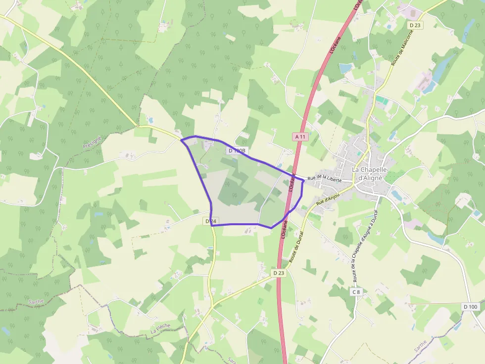 Maison 123 m² quatre pièces à vendre à La Chapelle-d`Aligné