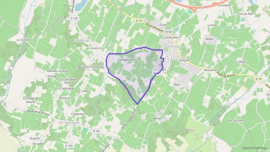 Maison 136 m² cinq pièces à vendre à Génissac