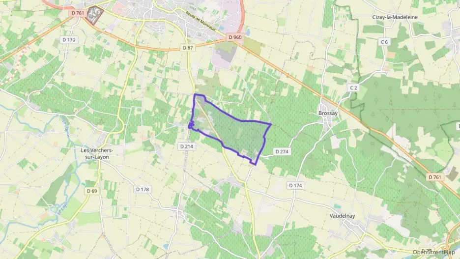 Maison 80 m² trois pièces à vendre à Vaudelnay Maison 80 m² trois pièces à vendre à Vaudelnay