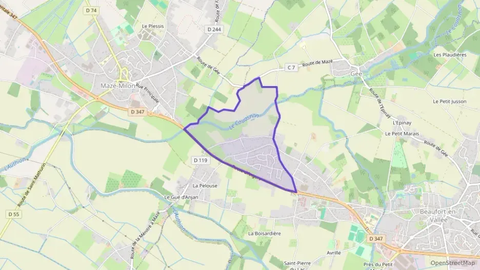 Maison 87 m² quatre pièces à vendre à Beaufort-en-Anjou