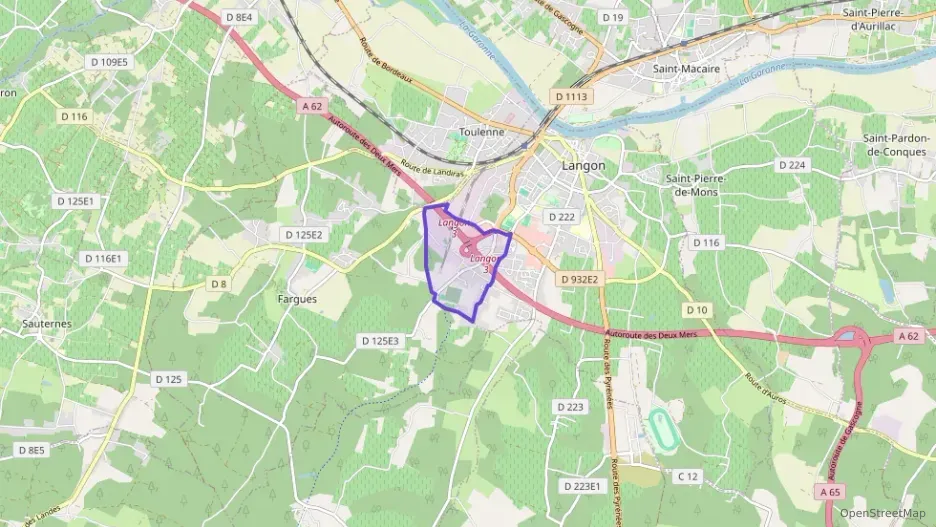 Maison 80 m² trois pièces à vendre à Langon