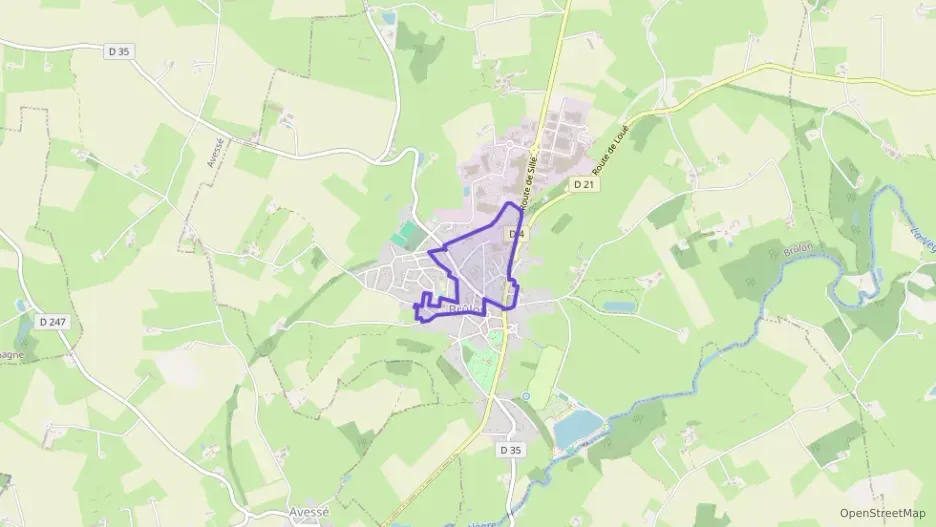 Maison 160 m² six pièces à vendre à Brûlon Maison 160 m² six pièces à vendre à Brûlon