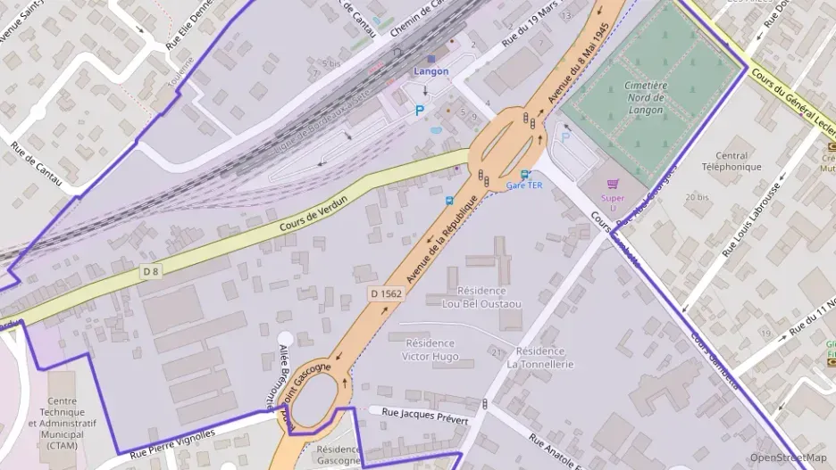 Maison 49 m² trois pièces à vendre à Langon Maison 49 m² trois pièces à vendre à Langon