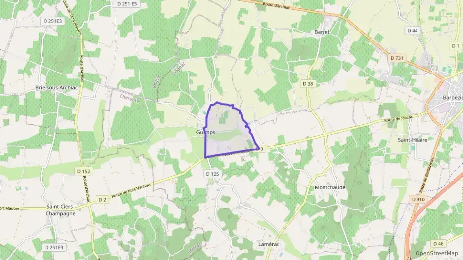 Maison 40 m² trois pièces à vendre à Guimps