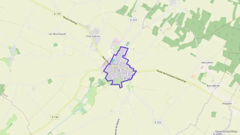 Maison 150 m² quatre pièces à vendre à Néré Maison 150 m² quatre pièces à vendre à Néré