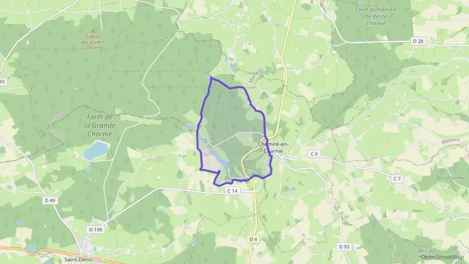 Maison 90 m² trois pièces à vendre à Chemiré-en-Charnie