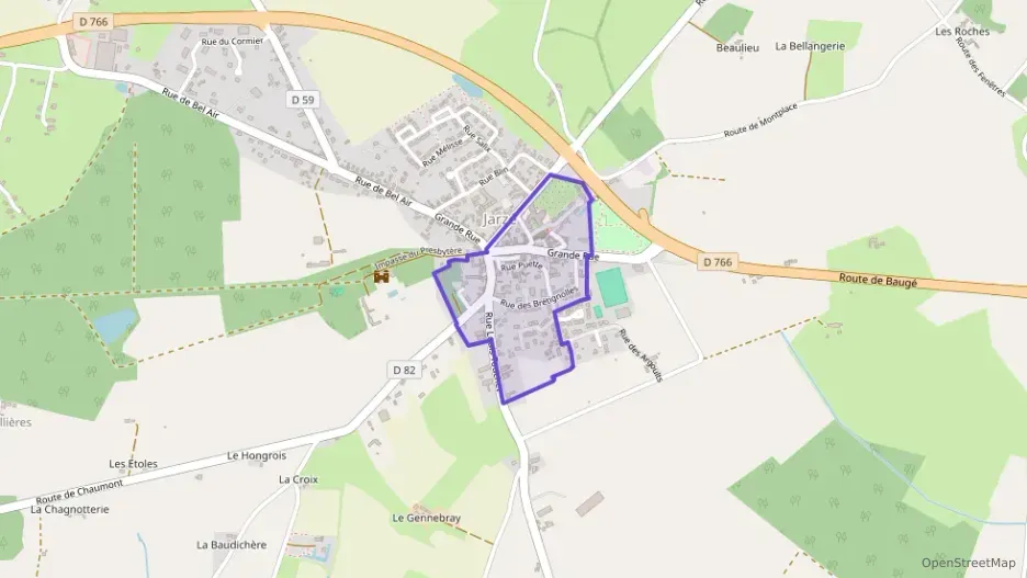 Maison 85 m² trois pièces à vendre à Jarzé Villages