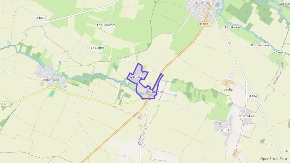 Maison 85 m² deux pieces à vendre à Brioux-sur-Boutonne Maison 85 m² deux pieces à vendre à Brioux-sur-Boutonne