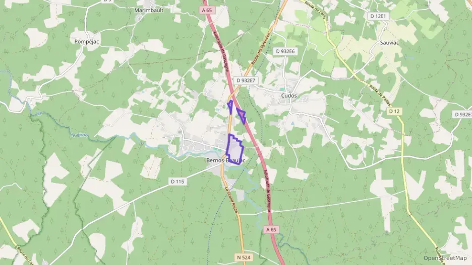 Maison 97 m² quatre pièces à vendre à Bernos-Beaulac Maison 97 m² quatre pièces à vendre à Bernos-Beaulac