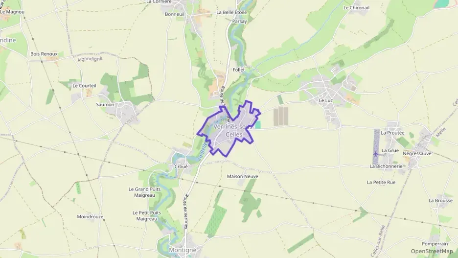 Maison 81 m² trois pièces à vendre à Celles-sur-Belle