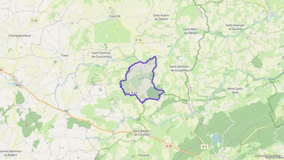 Maison 148 m² quatre pièces à vendre à Saint-Pierre-sur-Orthe