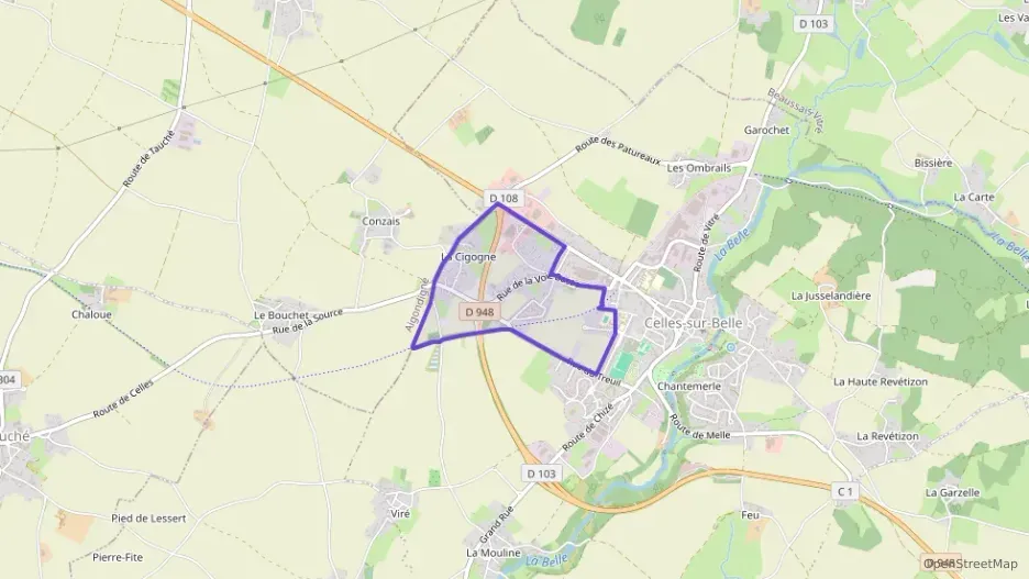 Maison 64 m² trois pièces à vendre à Celles-sur-Belle