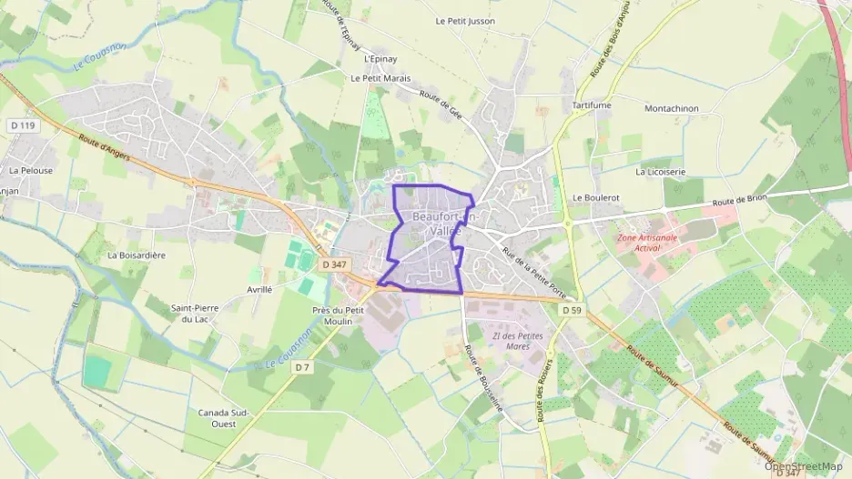 Maison 85 m² trois pièces à vendre à Beaufort-en-Anjou