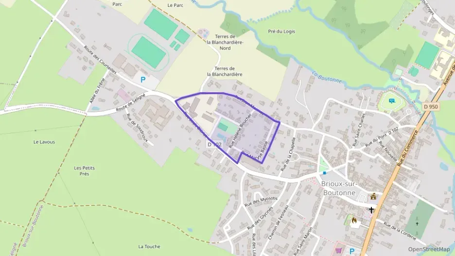 Maison 106 m² quatre pièces à vendre à Brioux-sur-Boutonne Maison 106 m² quatre pièces à vendre à Brioux-sur-Boutonne