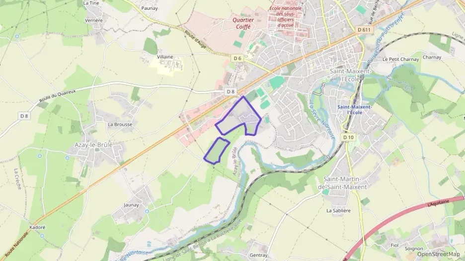 Maison 98 m² quatre pièces à vendre à Azay-le-Brûlé