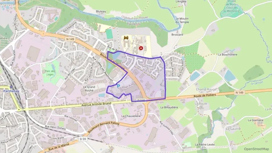 Maison 98 m² quatre pièces à vendre à Parthenay Maison 98 m² quatre pièces à vendre à Parthenay