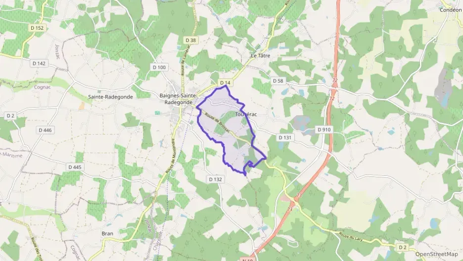 Maison 70 m² cinq pièces à vendre à Touvérac Maison 70 m² cinq pièces à vendre à Touvérac