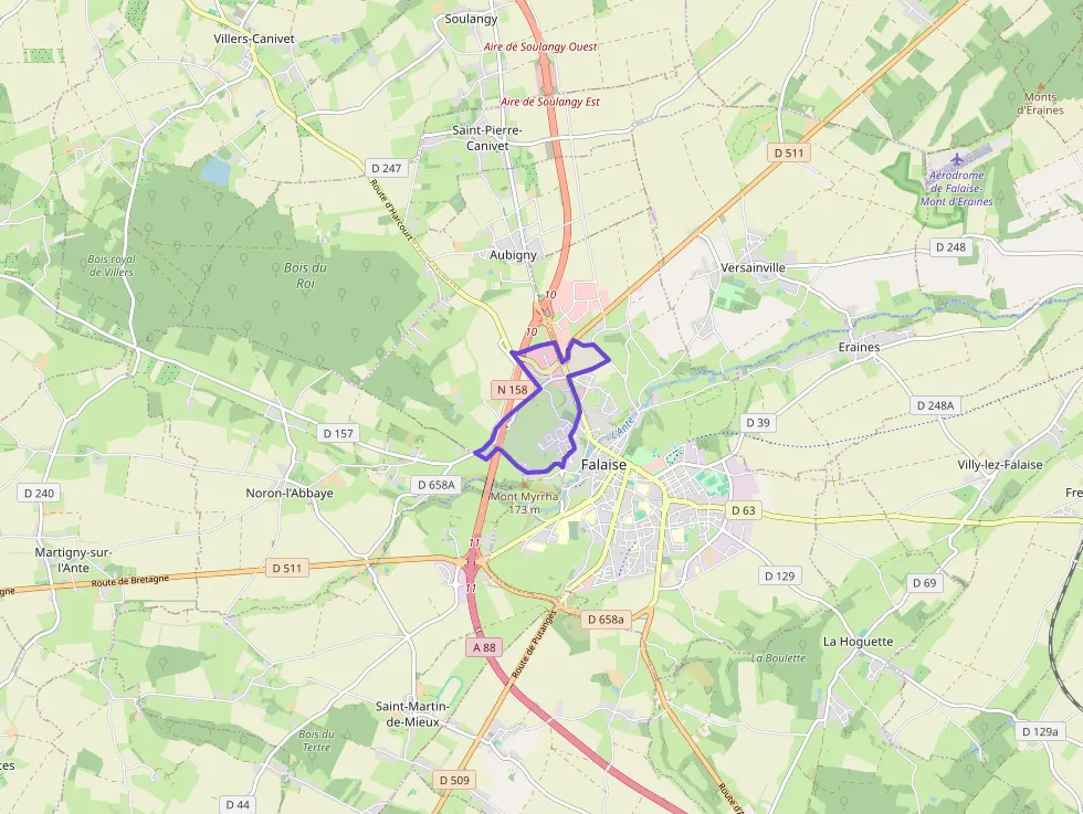 Maison 90 m² quatre pièces à vendre à Falaise