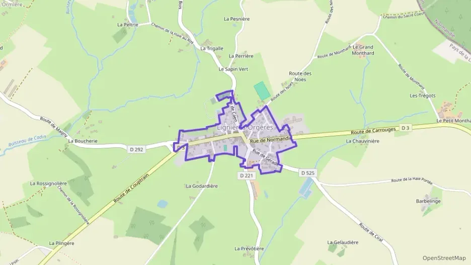 Maison 131 m² cinq pièces à vendre à Lignières-Orgères