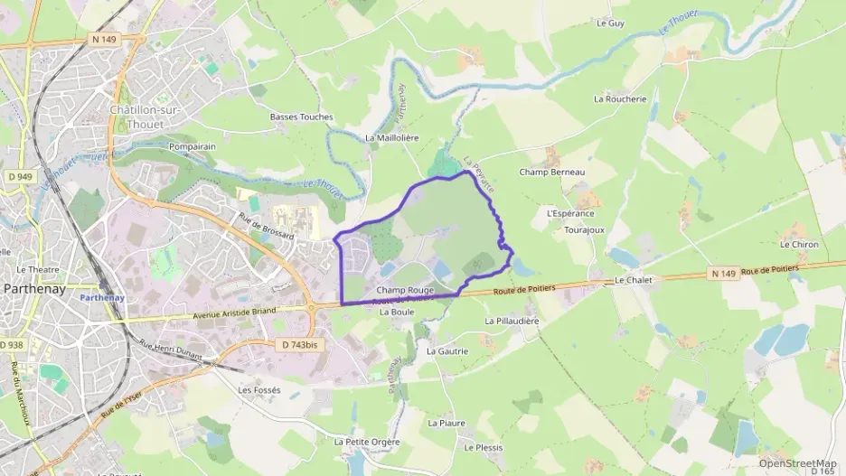 Maison 140 m² cinq pièces à vendre à Parthenay