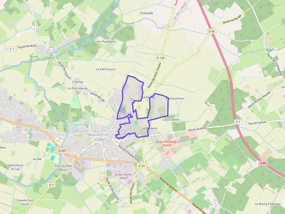 Maison 85 m² 5 pièces à vendre à Beaufort-en-Anjou