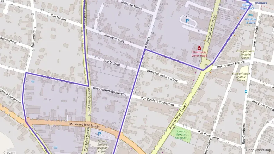 Maison 95 m² six pièces à vendre à Thouars Maison 95 m² six pièces à vendre à Thouars