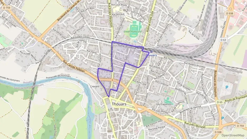 Maison 95 m² six pièces à vendre à Thouars Maison 95 m² six pièces à vendre à Thouars